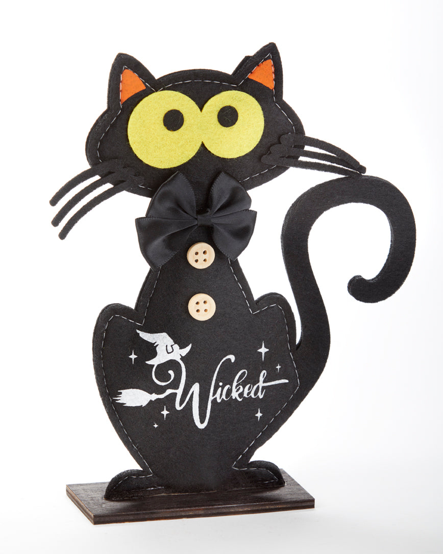 Felt Black Cat