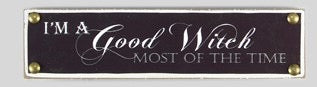 Wood and Canvas Halloween Sign