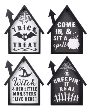 Wood Framed Halloween House