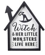 Wood Framed Halloween House
