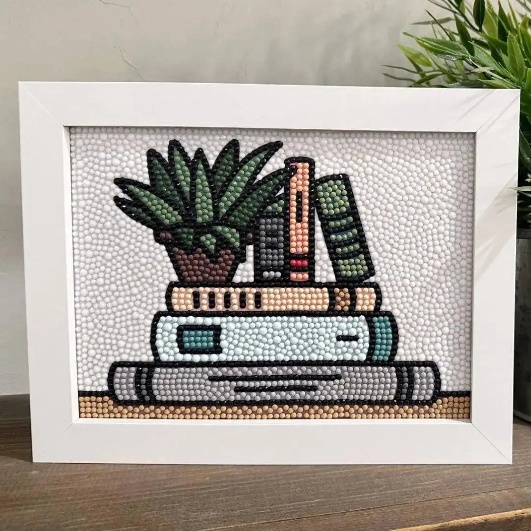 Books Diamond Art Kit