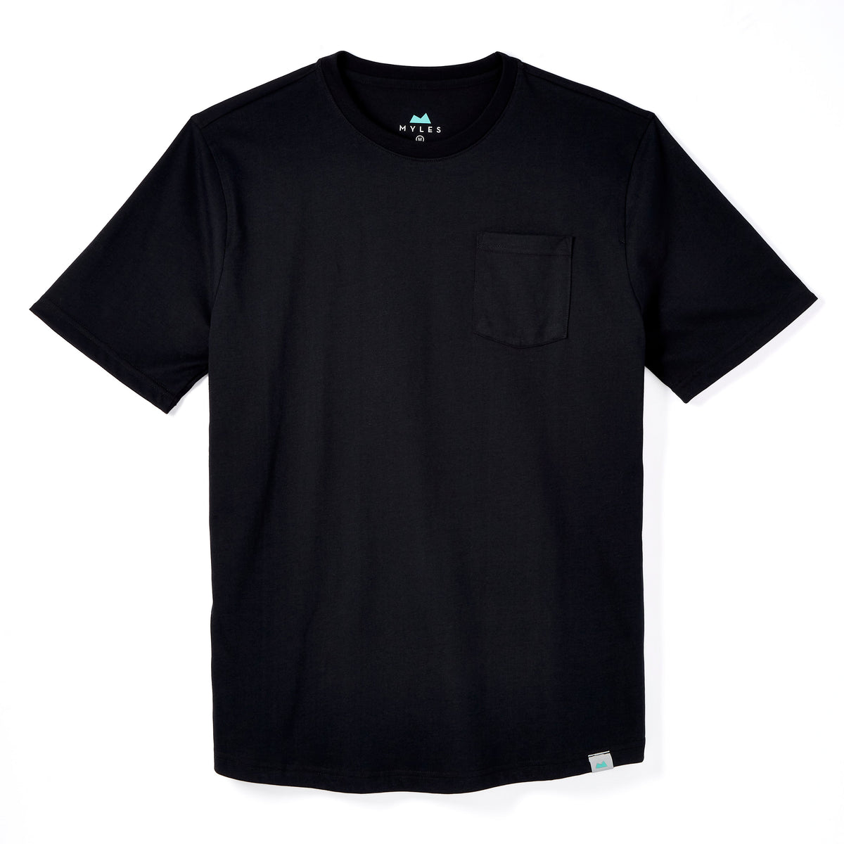 Everyday Tee with Pocket in Black