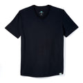 Everyday Tee with V-Neck in Black