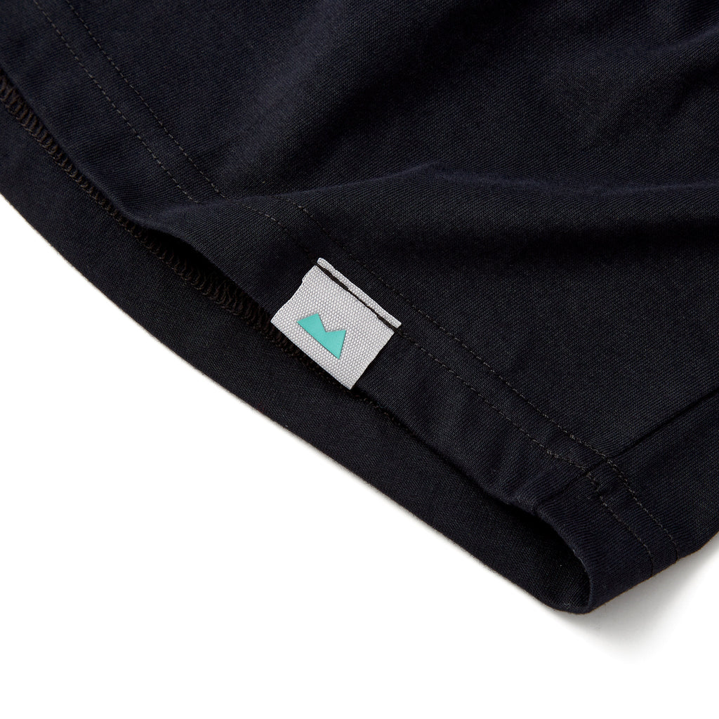 Everyday Tee with V-Neck in Black