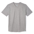 Everyday Tee with V-Neck in Heather Gray