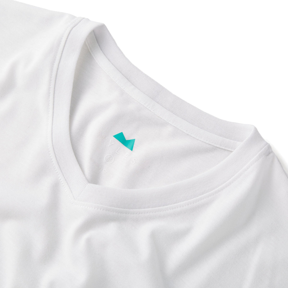 Everyday Tee with V-Neck in White