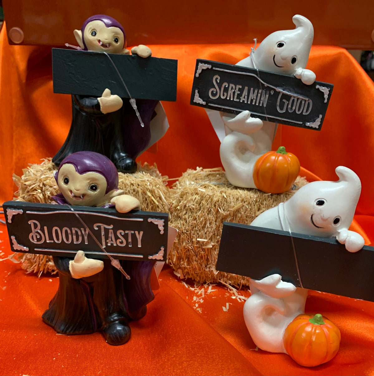 Halloween Menu/Seat Figures