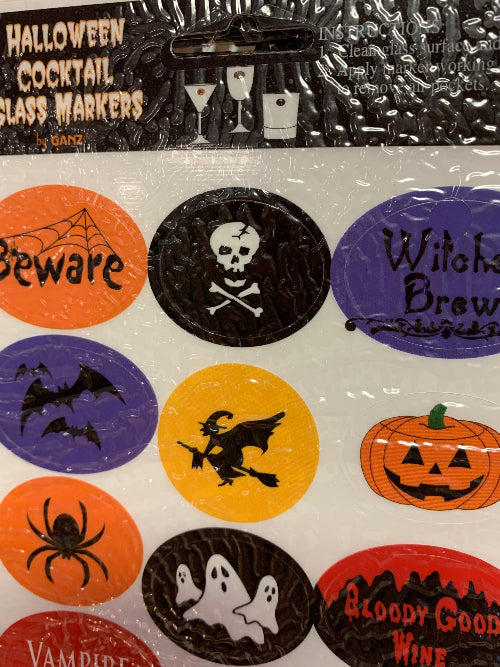 Halloween Glass Markers