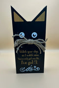 Black Cat Sign