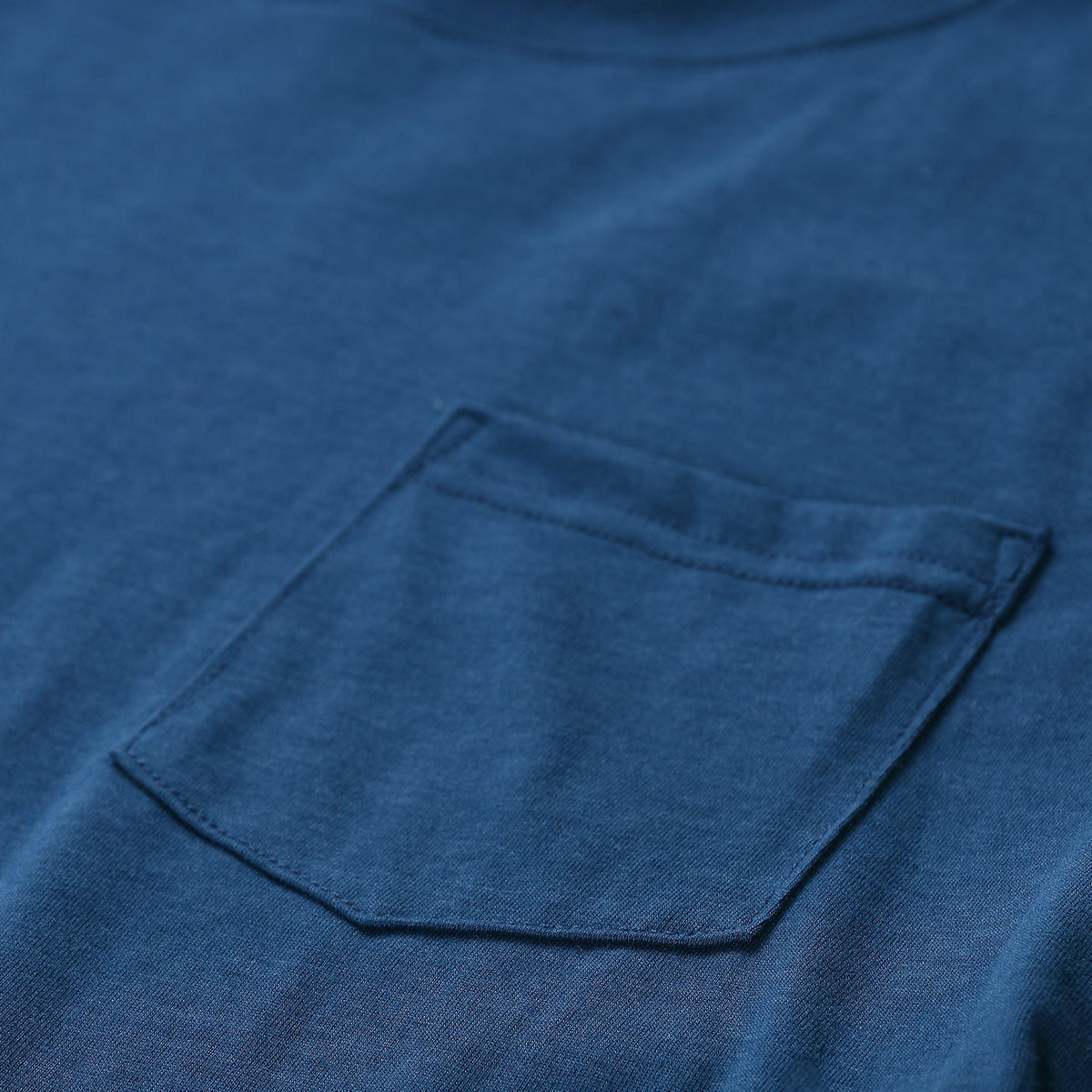 Everyday Long Sleeve Tee with Pocket in River
