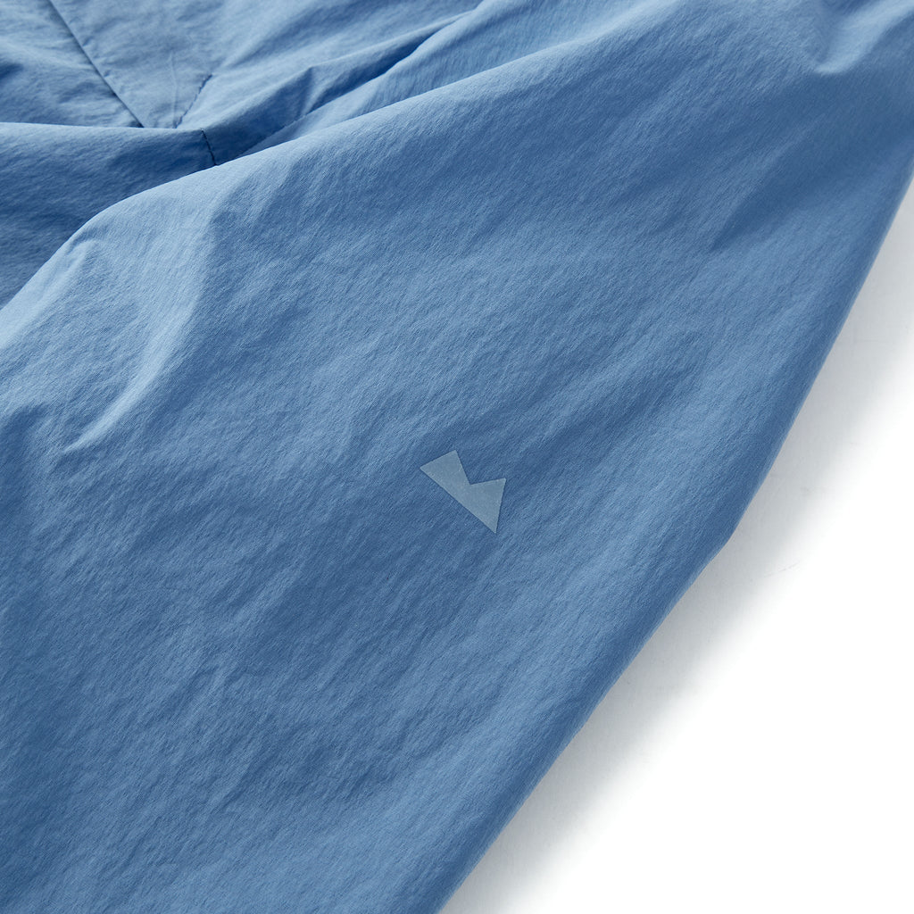Reversible Insulated Shirt Jacket in Dusty Blue
