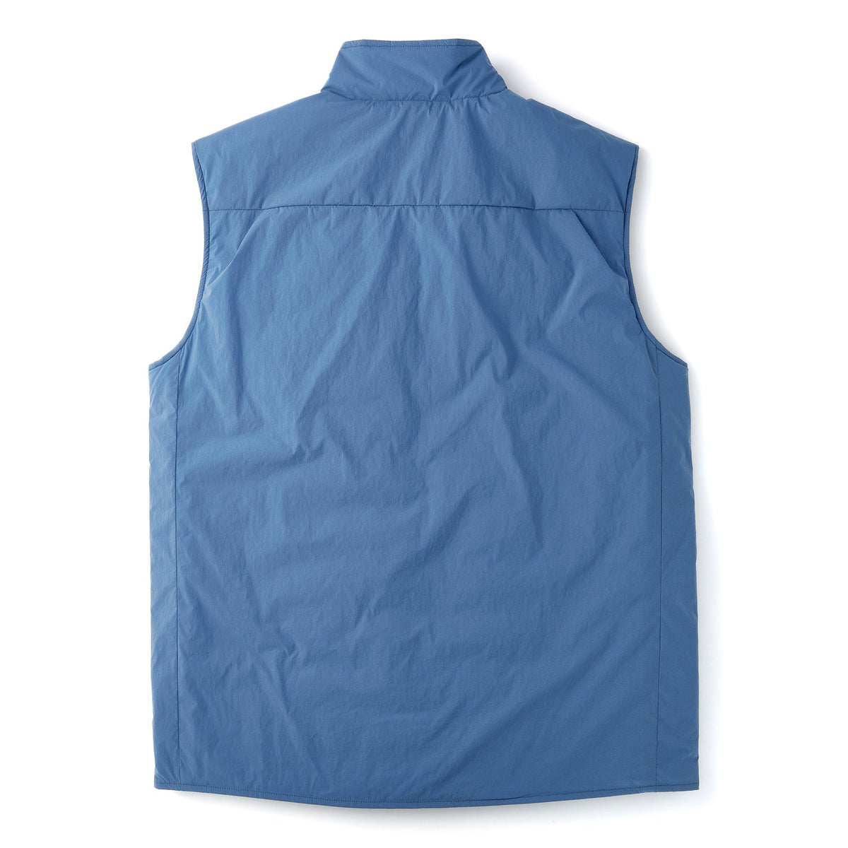 Reversible Insulated Vest in Dusty Blue