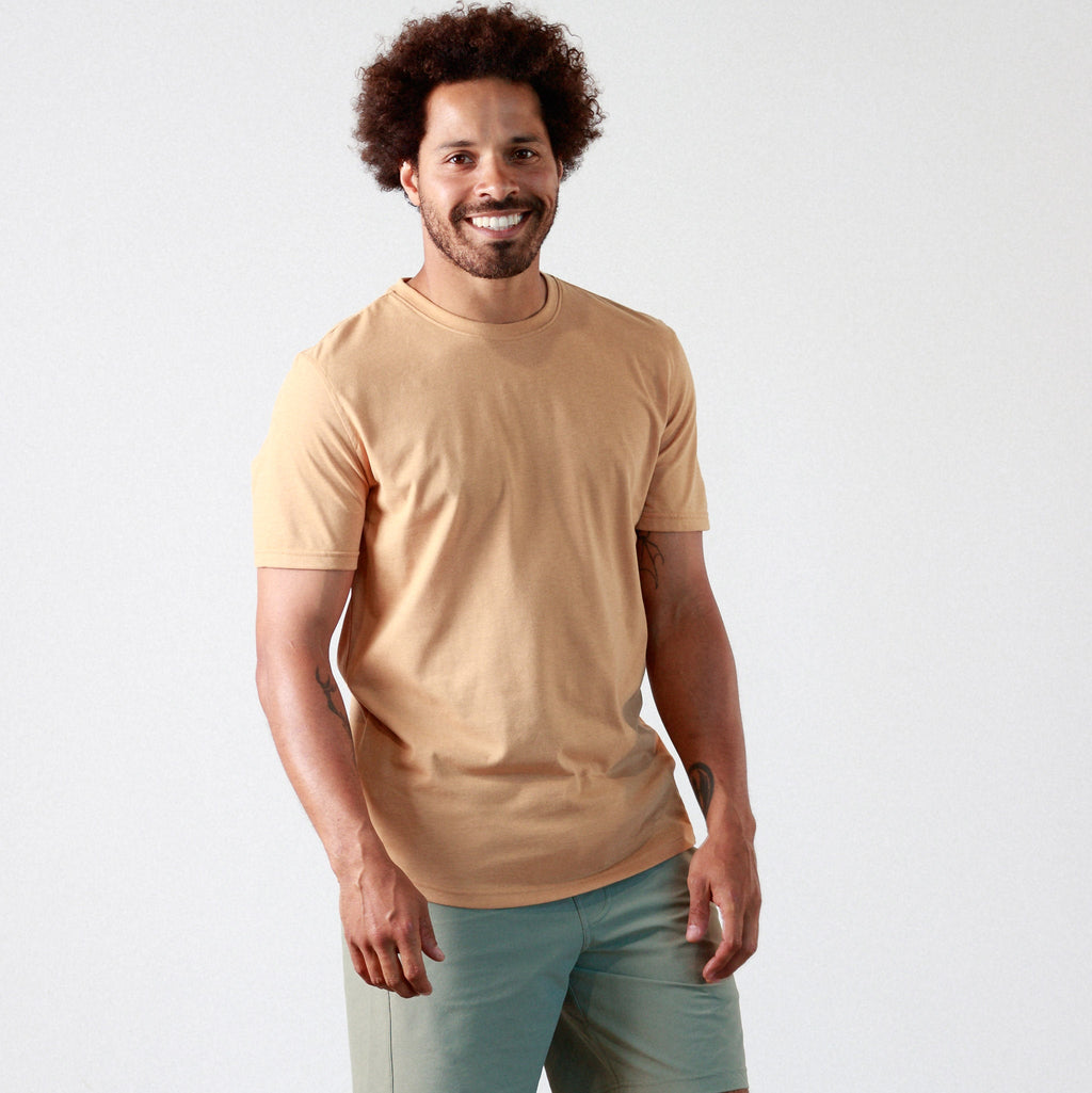 Everyday Tee in Camel