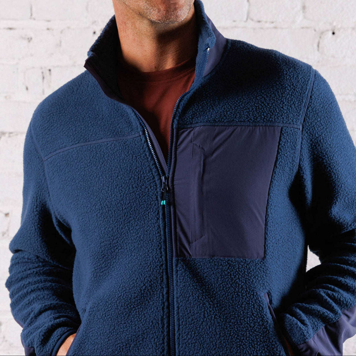 High Pile Sherpa Jacket in River