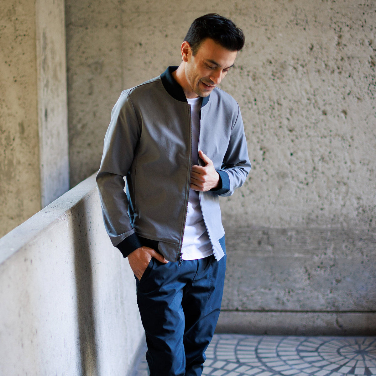 Tour Bomber in Slate