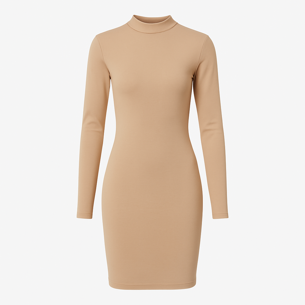 The Mock Neck Dress