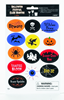 Halloween Glass Markers