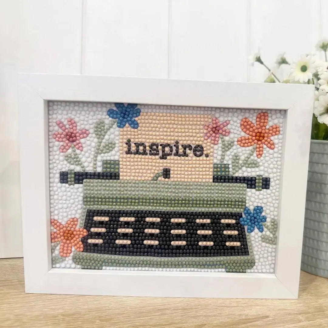 Typewriter Diamond Art Kit