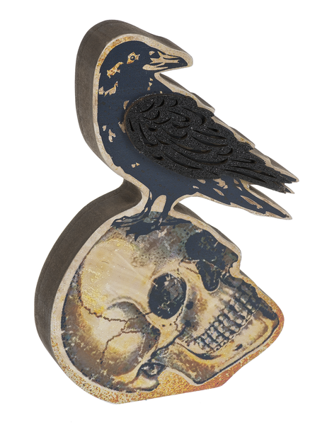 Raven and Skull Table Top